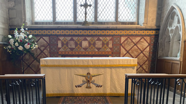 Church alter